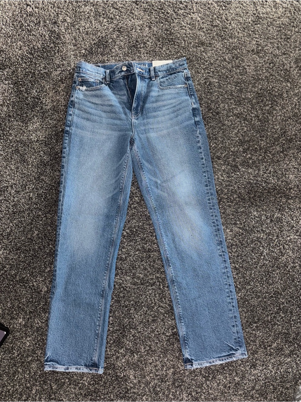 American Eagle Classic Light Blue Women’s Jeans - Super High Rise Straight